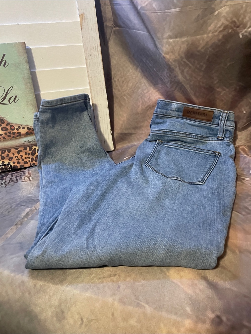 Meritage Light Blue Skinny Jeans - Women's Stretch Denim